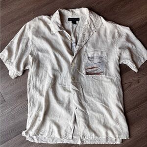 Maxwell & Co Casual Old Money Men's Button Down Silk Shirt